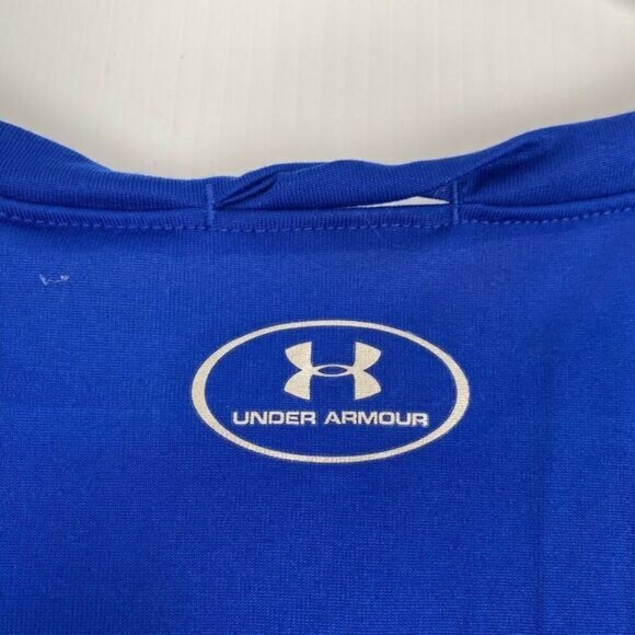 Under Armour Heatgear Long Sleeve T-Shirt Women size XL/TG/EG color Blue new - Picture 4 of 13